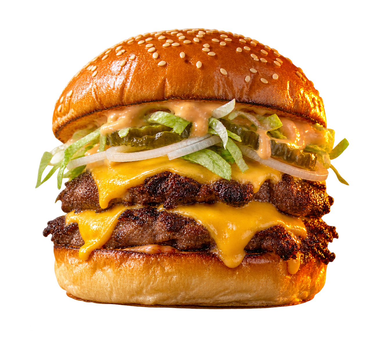 Jackwagon double smash burger